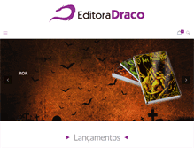 Tablet Screenshot of editoradraco.com
